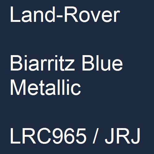 Land-Rover, Biarritz Blue Metallic, LRC965 / JRJ.